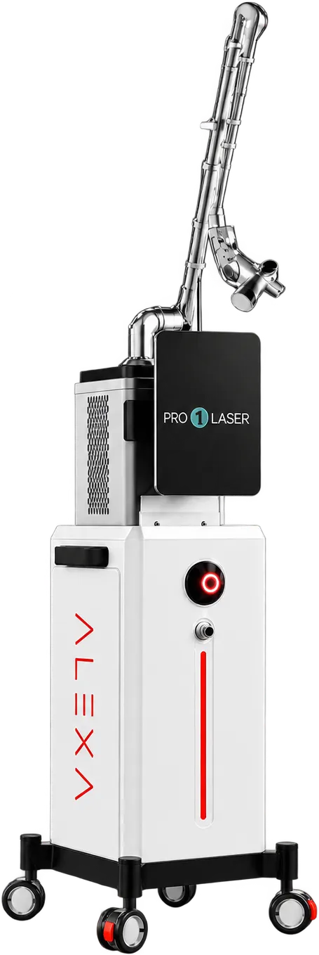 Alexa Aesthetic fractional CO₂ laser system with articulated arm