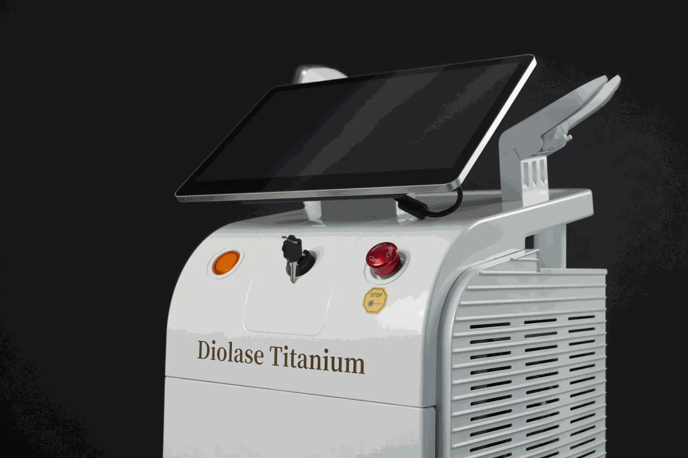 DioLase Titanium Quattro 4D triple-wavelength diode laser for hair removal